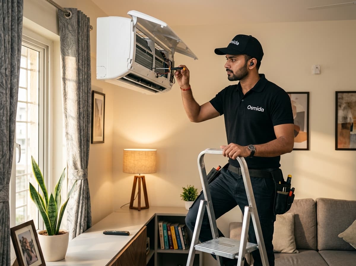 AC Technician Servicing